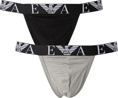 Produktbild von Emporio Armani 2er-Pack Jockstraps, Mehrfarbig L