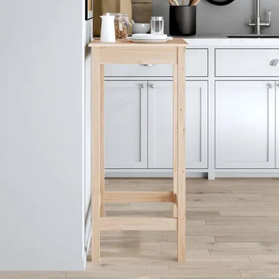 Produktbild von "im Angebot" Bartisch 50x50x110 cm Massivholz Kiefer - Esstische CC22805