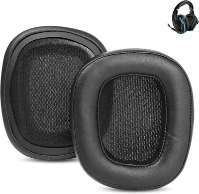 Produktbild von Ersatz-Ohrpolster, kompatibel mit Logitech G35, G930, G933, G935, G633, G635, G533, G430, G431, G432, G433 Gaming-Headsets