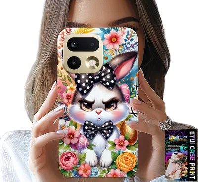 Image de Etui Do Realme 16 Pro 5G - Królik Wielkanocny, Zając, Jajka + Szkło
