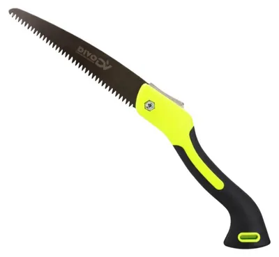 Immagine prodotto di DIVODV 27889 Sega a mano pieghevole da 35 mm, lama da 18 cm, nero-verde