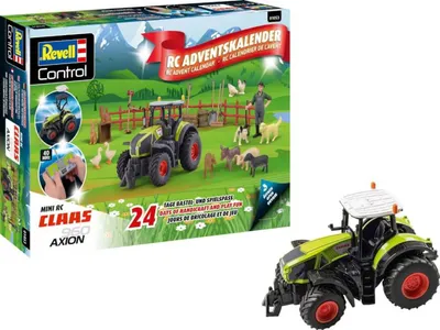 Obrázek produktu pro Adventní kalendář RC traktor Claas Axion 960, Revell Control Traktor na dálkové ovládání