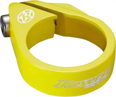 Produktbild von Reverse Alu Sattelstützen Bolt Klemme 34,9mm'' gelb