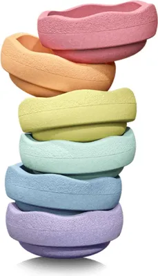 Produktbild von Stapelstein Original rainbow pastell