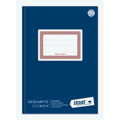 Produktbild von Ursus Geschäftsbuch DIN A5 liniert - A5