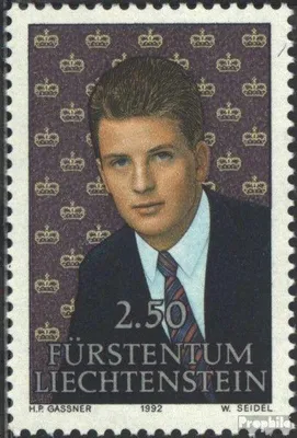 Produktbild von Briefmarken Liechtenstein 1992 Mi 1053 (kompl.Ausg.) gestempelt Freimarke
