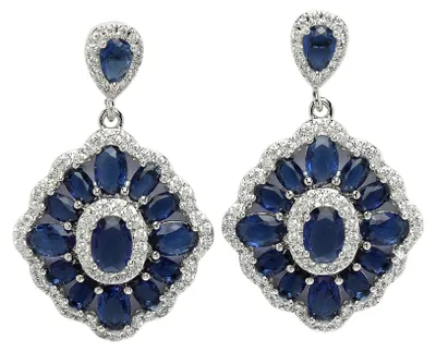 Image de AVANT-GARDE PARIS Boucles d'oreilles pendantes Diva Collection en zircone cubique