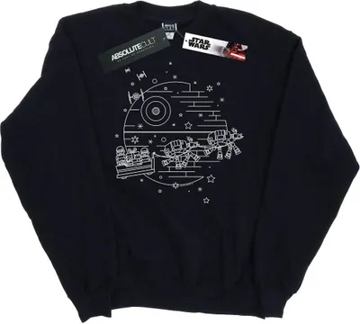 Produktbild von Star Wars - "Death Star" Sweatshirt für Herren BI45887 (XL) (Marineblau)