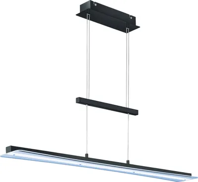 Zdjęcie produktu dla Lampa wisząca LED SMASH czarno-biała 18W Odcienie bieli 1800lm metal wym:150x100x12cm IP20 RL
