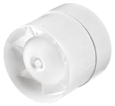 Obrázok produktu pre Ventilátor na odvetranie kanálových systémov (VKS) Den Braven pr. 125 mm, ABS, biela