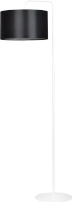Image de Lampadaire Emibig 1xE27 60 W TRAPO LP1 BLANC / NOIR 571/1