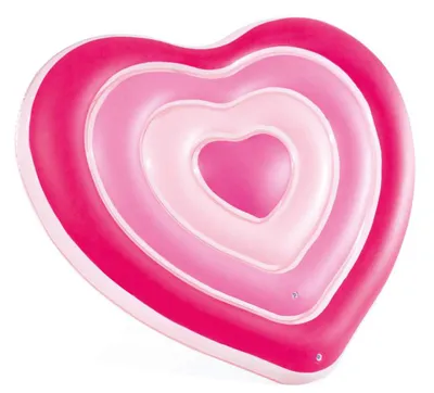 Produktbild von INTEX 58727EU - Schwimminsel - Sweetheart (155x135x25cm) Herz Luftmatratze Floater