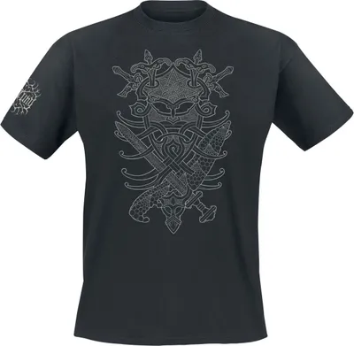 Produktbild von Heilung T-Shirt Herren King Of Swords schwarz Band-Merch, Bands 100% Baumwolle M
