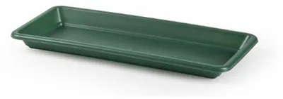 Produktbild von Plasticforte Pflanzgefas Wasserauffangschale - grun - rechteckig - 39 x 18 cm - Blumenkasten