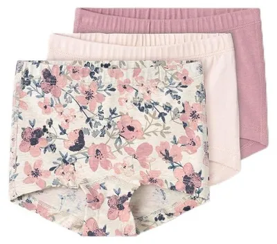 Produktbild von NAME IT Mädchen Nmftights 3p Nostalgia Flower Noos, Nostalgia Rose, 104