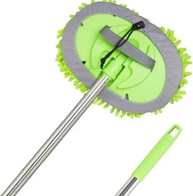 Produktbild von Famanu Waschbürste mit teleskopischem Griff - 2-in-1 Reinigungsbürste