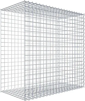 Produktbild von Anbaugabione Typ 2 100 cm x 100 cm x 50 cm (L x H x T), Maschenweite 5 cm x 5 cm, Spirale