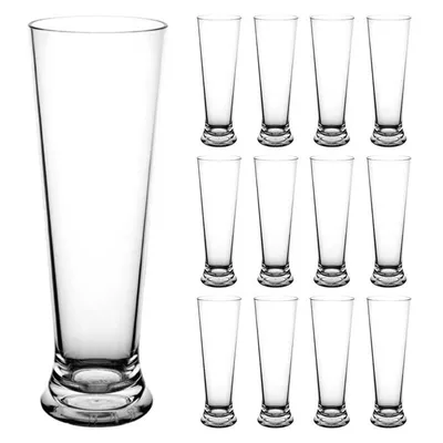 Immagine prodotto di GRAMONTY, bicchieri per birra, capacità 250 ml, plastica, confezione da 12 pezzi