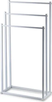 Produktbild von Handtuchhalter Edelstahl ZACK White 44x21x66/76/86 cm Weiß 1 Stück