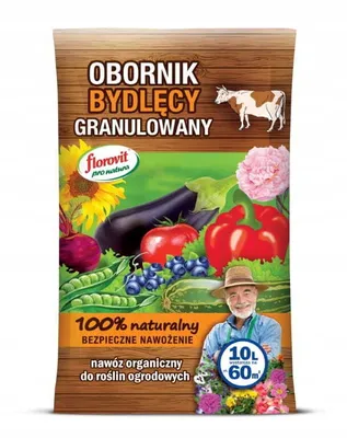 Produktbild von Florovit organischer granulierter Rindermist 10L für Gartenpflanzen