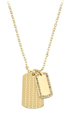 Produktbild von S.Oliver Edelstahl Halskette IP gold 2036841