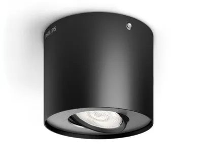Produktbild von Philips Dimmbare LED Phase Decken-/Wandspot, Strahler Oberflächenbeleuchtung, Nicht austauschbare(s) Leuchtmittel, 1 Glühbirne(n), LED, 4,5 W, 2700 K