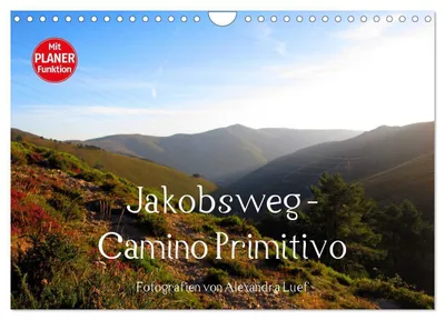 Produktbild von Jakobsweg - Camino Primitivo (Wandkalender 2027 DIN A4 quer), CALVENDO Monatskalender