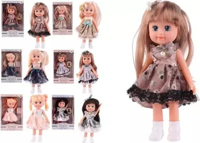 Zdjęcie produktu dla Laleczka w sukience 23 cm mix wzorów