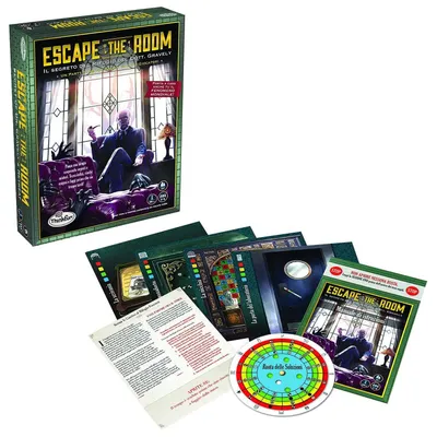 Produktbild von ThinkFun - Escape The Room: Das Geheimnis der Zuflucht von Dr. Gravely, Logikspi