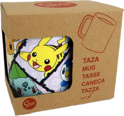 Image de Pokémon Pikachu Schiggy Glumanda Mug pour enfants Tasse dans une boîte cadeau