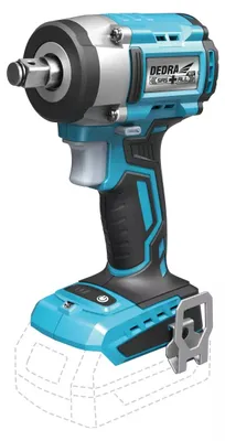 Imagen del producto de Atornillador de impacto inalámbrico de 1/2", 350 Nm, 18V, SAS+ - DED7153