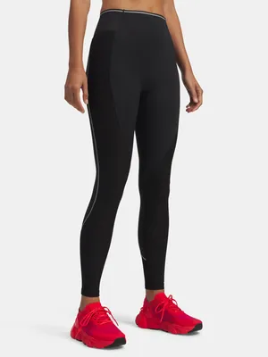 Produktbild von Under Armour UA Halo Jacquard Leggings für Damen – Schwarz MD