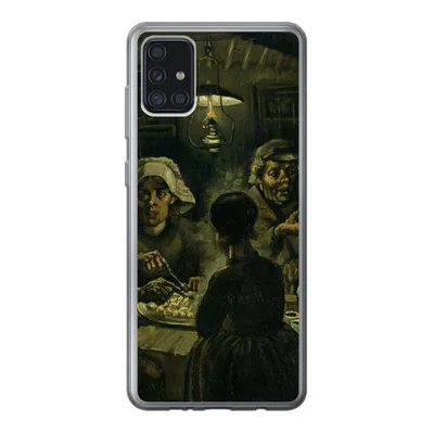 Produktbild von MuchoWow® Handyhülle Schutzhülle Hülle für Samsung Galaxy A52 5G Die Kartoffelesser - Vincent van Gogh Silikon Softcase Handy Hülle - Umschlag