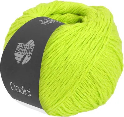 Produktbild von Lana Grossa Dodici 50 g, Farbe:021 - Apfelgrün