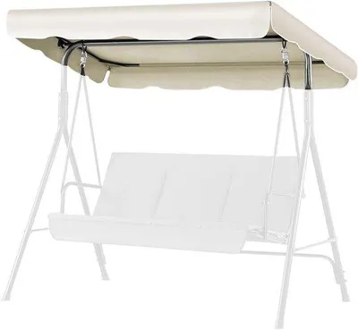 Produktbild von Famanu Veranda-Schaukelüberdachung - UV- und wasserbeständiges Material