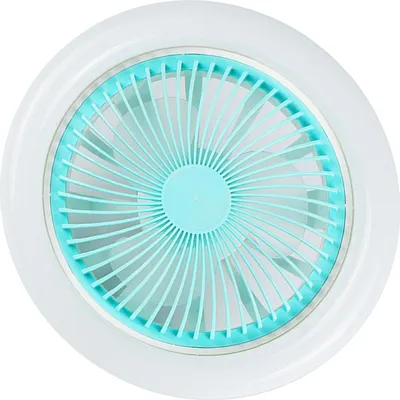 Obrázek produktu pro Stropní dvouúčelová lampa ventilátoru s hlavou E27 s nastavením 3 stupňů Malé stropní ventilátorové světlo pro dětský pokoj Ložnice