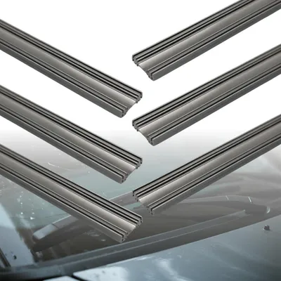 Immagine prodotto di 6 pezzi di gomma per tergicristalli, rotolo da 800 mm, in silicone, universale, adatta a tutti i veicoli