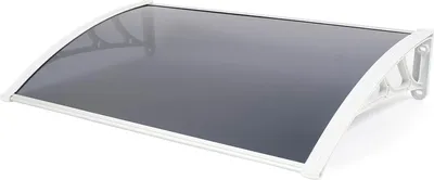 Immagine prodotto di Tettuccio oscurato bianco - protezione e stile - 1 pezzo - 97 x 62 x 6 cm