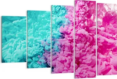 Produktbild von Bild auf Leinwand - Leinwandbild - Abstraktion modern - 150x100cm - Wand Bild - Wanddeko - Leinwanddruck - Bilder - Kunstdruck - Wanddekoration - Leinwand bilder - Wandkunst - EG150x100-3908