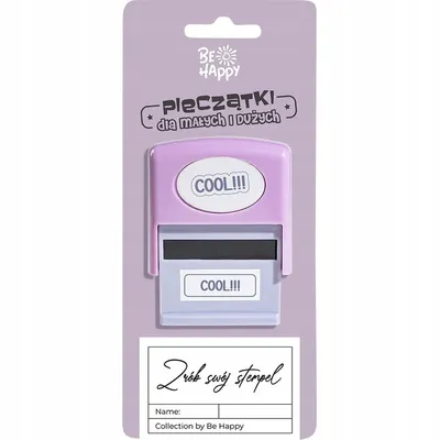 Zdjęcie produktu dla Pieczątka dla dzieci z napisem COOL!!! - Be-Happy Gifts