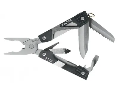 Produktbild von Gerber Vise Mini Tool, Aluminium, Edelstahl, Schwarz, 56,6g