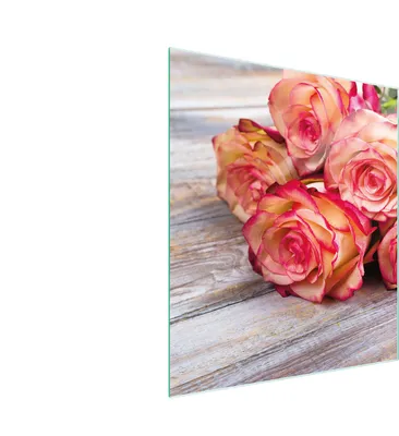 Image de Planche à découper en verre 45x52 Rose
