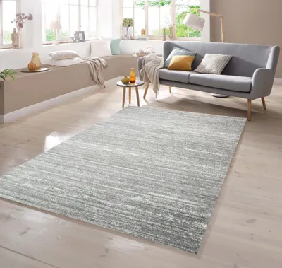 Obrázek produktu pro Designový koberec s krátkým vlasem, jednobarevný, šedý, rozměry – 200 x 290 cm