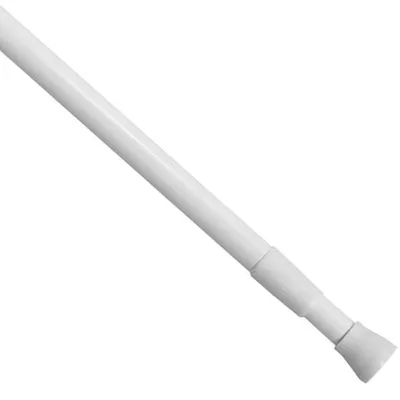 Produktbild von Tendance Duschvorhangstange - ausziehbar 70/120cm - Aluminium - Klick und Clip System