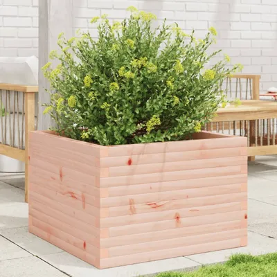 Image de Maison Exclusive - Bac à plantes 70 x 70 x 46 cm en bois massif de douglas