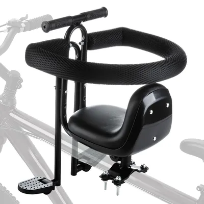 Obrázok produktu pre Predné sedadlo na bicykel s opierkami na ruky