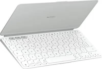 Zdjęcie produktu dla Logitech 920-012965, QWERTZ, Niemiecki, Przełącznik nożycowy, 1,8 cm, 1 mm, Biały