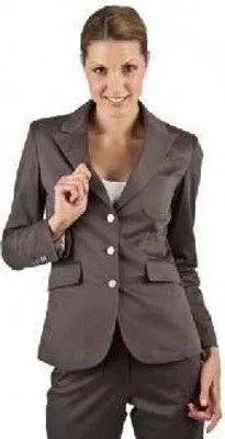 Produktbild von Lybwylson by Toff Togs Blazer Damenblazer Jacke Damenjacke verschiedene Farben, Größe:36, Farbe:braun