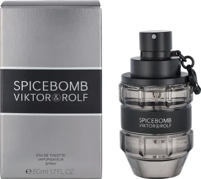 Produktbild von Viktor&Rolf Spicebomb, Männer, 50 ml, Nicht nachfüllbare Flasche, Bergamotte, Schwarzer Pfeffer, Vanille, Leder, Tabak