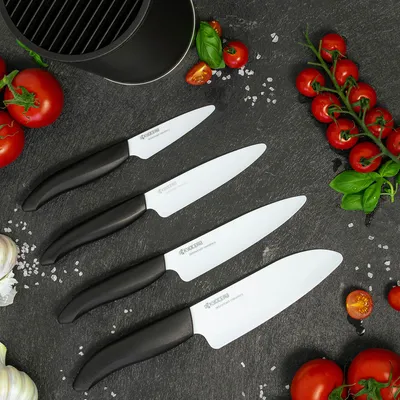 Produktbild von KYOCERA | Messerblock inkl. 4 GEN Messer, SOFTTOUCH